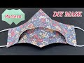 Diy Breathable Face Mask Easy Pattern & Sewing Tutorial | How to Fabric Face Mask | หน้ากากอนามัย