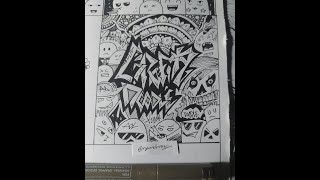 Doodle Grafiti #drawing
