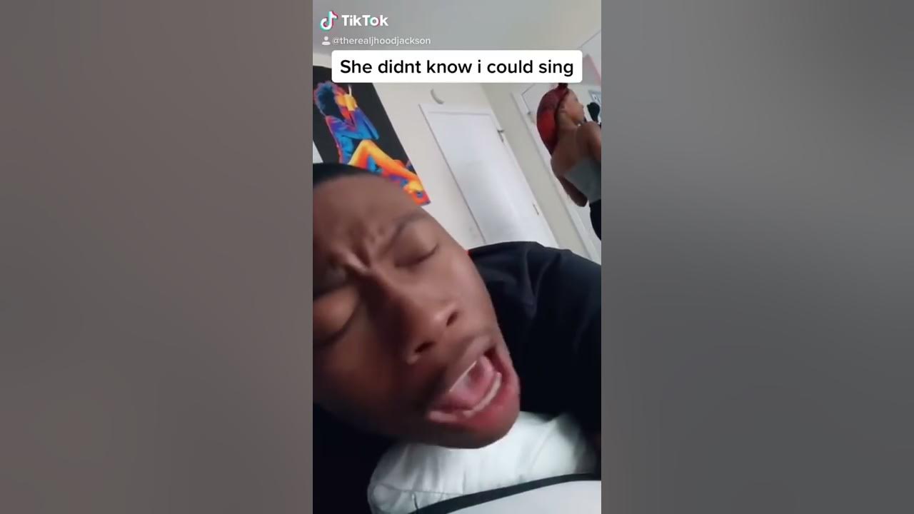 She didn’t know I could sing 🤣