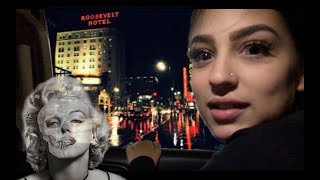 WE STAYED IN A HAUNTED HOTEL