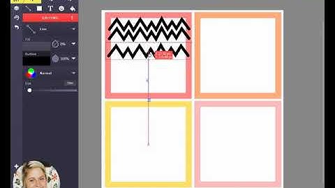 Creating lines and layers in Sketchpad 5.1