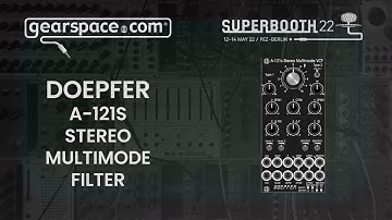 Doepfer A-121s Stereo Filter - Gearspace @ Superbooth 2022