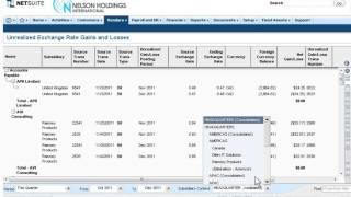 NetSuite OneWorld in action