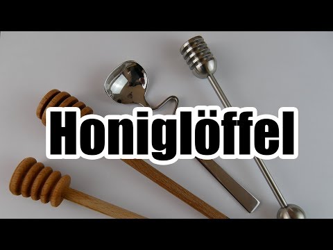 Video: Warum einen Honiglöffel verwenden?