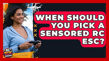 When should you pick a sensored RC ESC? - RC Toy Central