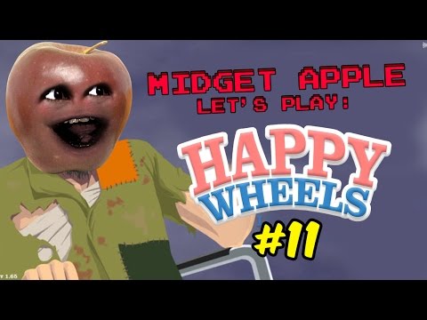 Midget Apple Let's Play Happy Wheels #11:  PUMPKIN POWER