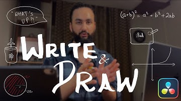 Write on Videos With Your iPad: DaVinci Tutorial