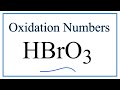 Oxidation States and Numbers