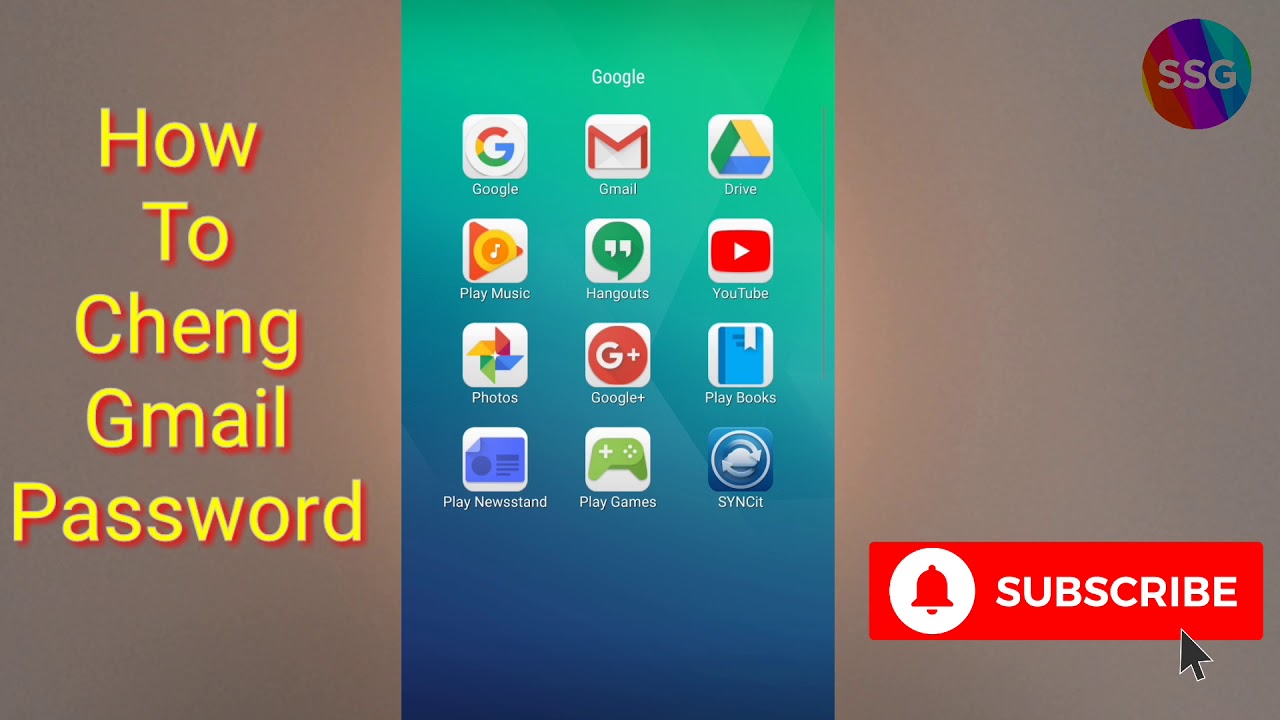 #saurabhsg #gmail How to change gmail password | Gmail ka password kaise cheng kare - YouTube
