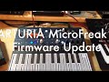 Arturia microfreak firmware update