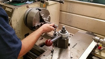 Lathe Facing and Center Drilling