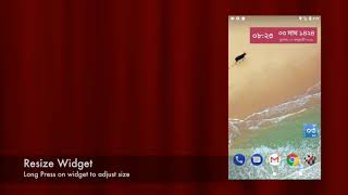 How to change widget color | Outscar Calendar screenshot 4