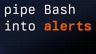 Turn Bash script output into Alerts (SMS & Email)