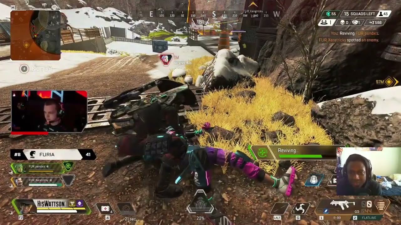 Borito Reacts to HisWattson Sending FunFPS to the Shadow Realm in Game 8 of ALGS Year 2 Championship