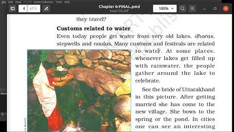 Every Drop Counts - Tamil explanation NCERT CBSE Class 5 EVS Chapter 6