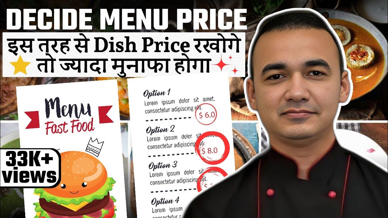 Decide Menu Price | Calculate  Cloud kitchen Dish Price || Food Cost Calculation Formulas