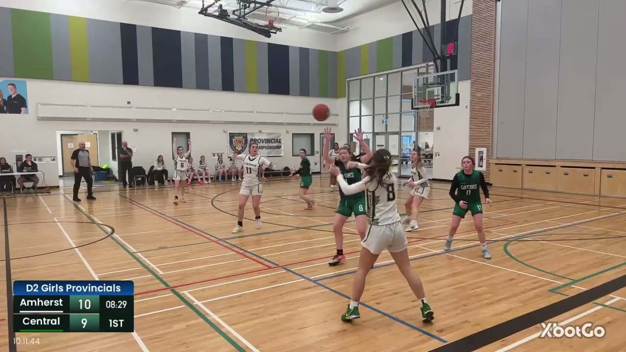 D2 Girls Provincials Day 3 Bronze Medal Qualifier - Amherst @ Central Kings