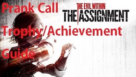 The Evil Within - The Assignment - Prank Call Trophy / Achievement Guide