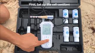 Handheld pH/EC meter HORIBA PC-110K