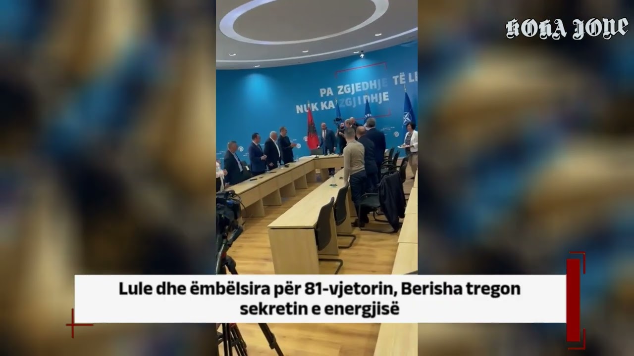 Lule dhe ëmbëlsira për 81-vjetorin, Berisha tregon sekretin e energjisë