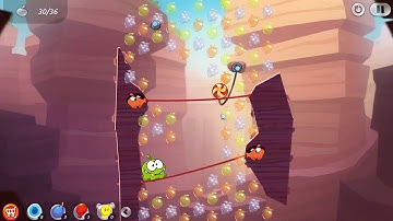 Cut the rope 2 - Level 28 - Part B - Collect 36 fruits or more
