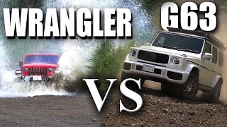 Mercedes-Benz G63 Vs Jeep Wrangler: Which One Is The Better Off-Roader?