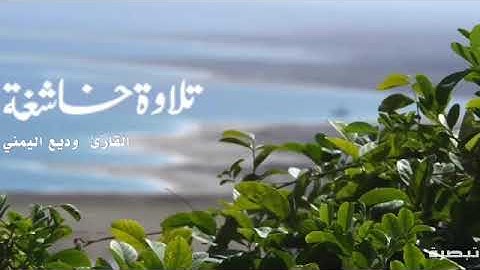 اواخر سورة القصص بتلاوة خاشعة رائعة بصوت القارئ وديع اليمني