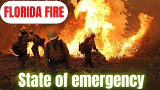 FLORIDA WILDFIRE - DECLARES STATE OF EMERGENCY | BAY COUNTY
