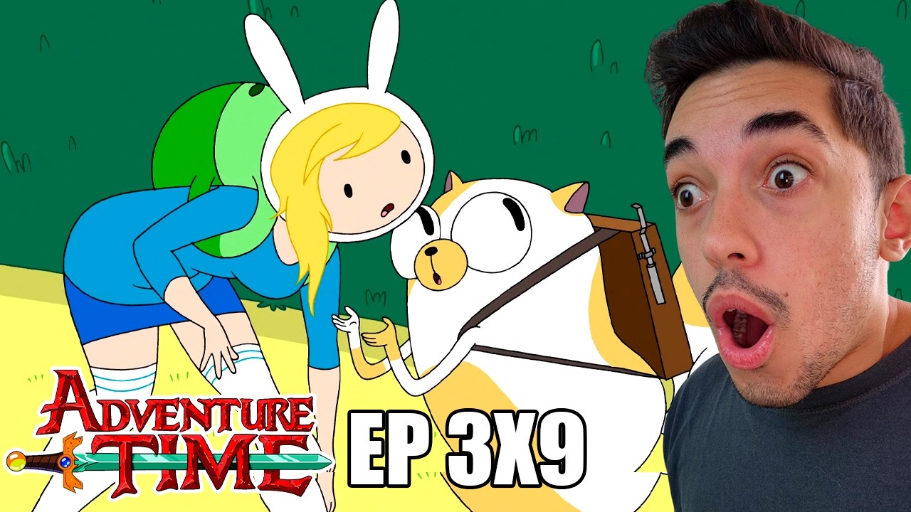 CONHECENDO FIONNA E CAKE 😱 / HORA DE AVENTURA EPISÓDIO 9 TEMPORADA 3 REACT