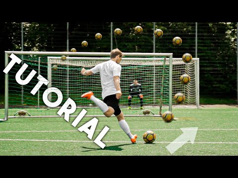 Video: Wie Man Einen Ball Kickt