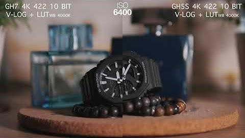 Panasonic Lumix GH5S vs GH7 | ISO Test | Low Light Comparison