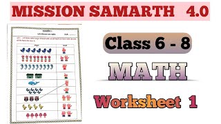MISSION SAMRATH 4.0 MATH WORKSHEET 1