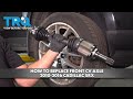 How to Replace Front CV Axles 2010-2016 Cadillac SRX