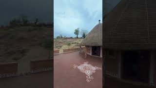 बारिश के बाद ढाणी का सुंदर नजारा 😍 #barish #village #villagelife #rajasthan #youtubeshorts #shorts