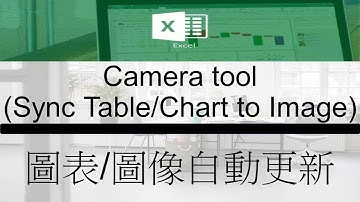 Excel教學(廣東話) - Camera tool(Sync Table/Chart to Image) - 圖表/圖像自動更新