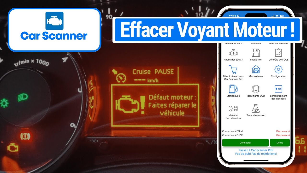 Utilisation Car Scanner Avec Boitier ELM 327 OBD2