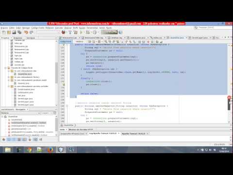 aula 5391 java para web 4   DAO Model UPDATE para alterar registros do banco