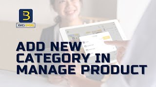 Big Pos | POS System | Add New Category in Manage Product