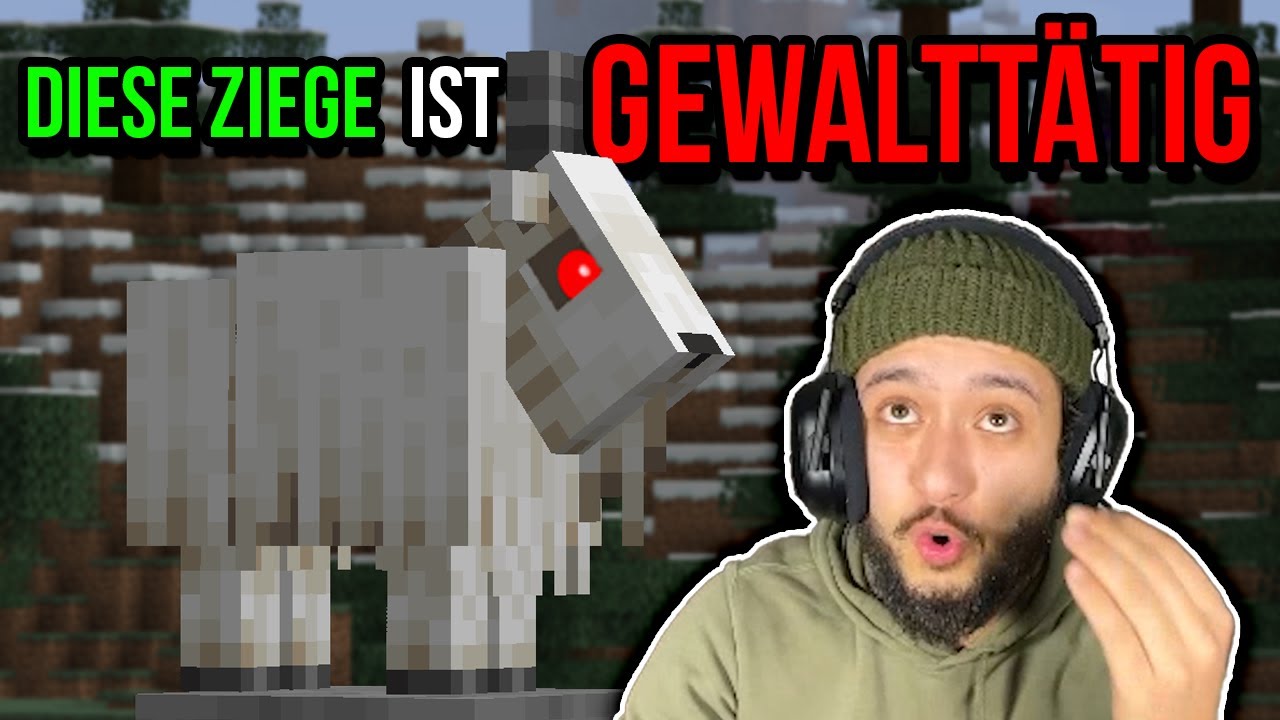 Diese Ziege ist GEWALTTÄTIG - Minecraft Episode 4 - YouTube