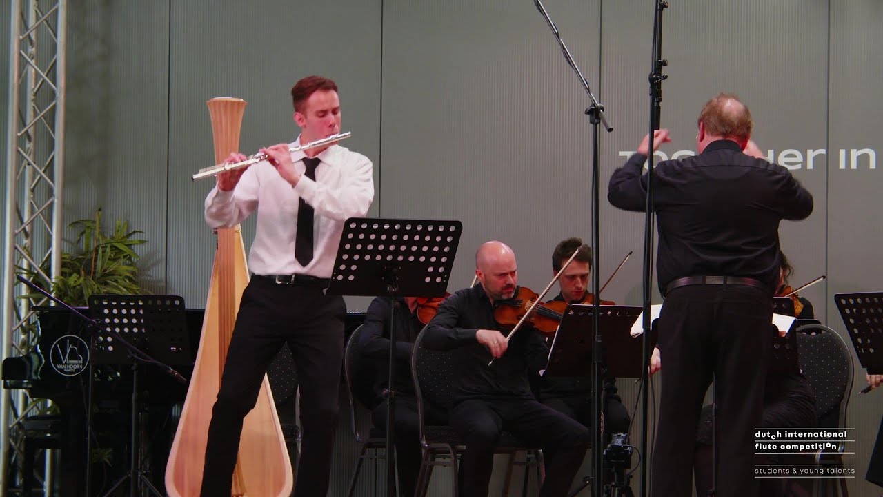 Ethan Nylander plays J. Jongen: Sonata for flute and orchestra (op. 77)