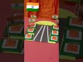 Indian flag 🇮🇳 #Shorts #trending #Republic day #drawing #art #youtube shorts #viral