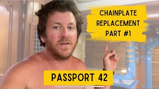 Passport 42 Chainplate Replacement Part #1