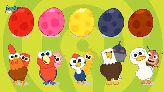 [NEW] Surprise Egg - Angry Bird | Surprise Eggs Song | Nursery Rhymes & Songs For Kids | Larva Kids