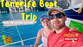 Tenerife Boat Trip ⛵️| Whale Watching on the Bahriyeli - Non chase!! 🐋 Los Cristianos.