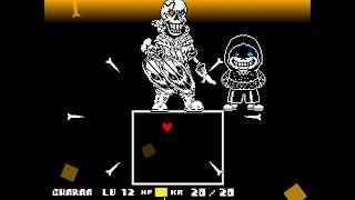 Scratch | undertale | Dustswapswap papyrus phase 1-3 fight