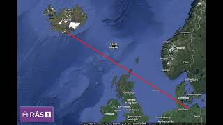 93,80 MHz - RÚV Rás 1 Ríkisútvarpið Ísland received in Germany