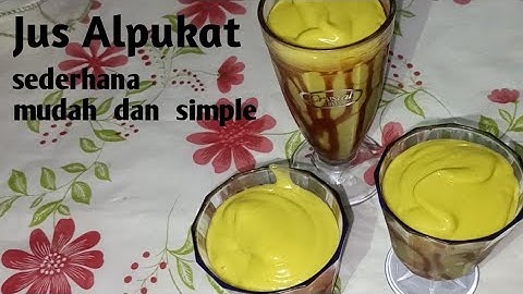 Thumbnail of CARA MEMBUAT JUS ALPUKAT KENTAL DAN MANIS // JUS ALPUKAT // MUDAH DAN SIMPLE