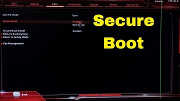 How to enable Secure Boot in GIGABYTE B450m Motherboard