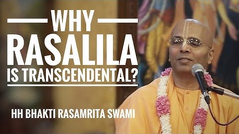 Why Rasalila transcendental |SB class | HH Bhakti Rasamrita Swami | 9th Sep 2018