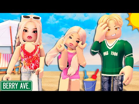 ROTINA DE UMA FAMÍLIA DE FÉRIAS em BERRY AVENUE 💗 | HISTORINHAS ROBLOX